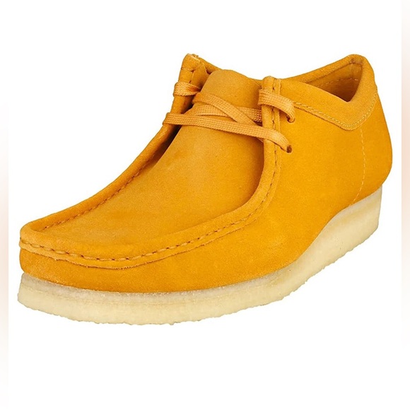 Clarks Wallabee lace ups size 8 US Men’s used once in pristine condition - Picture 1 of 16